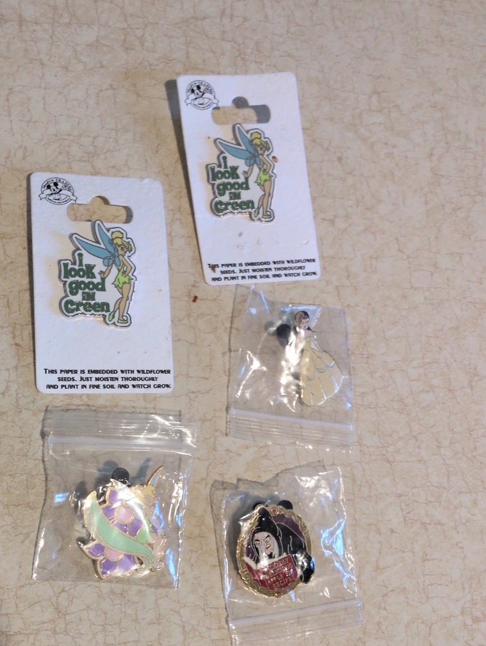 New Disney Trading pins Set Of 5